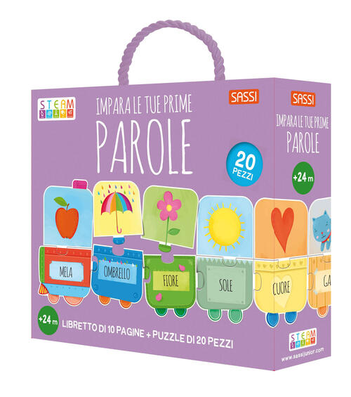 Impara Le Tue Prime Parole. Steam Puzzle. Con Puzzle Ester Tome Sassi 2024