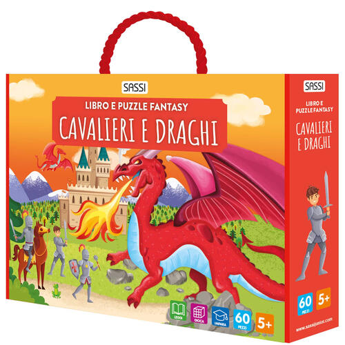 Cavalieri E Draghi. Libro E Puzzle Fantasy. Con Puzzle Sagomato Sassi 2024