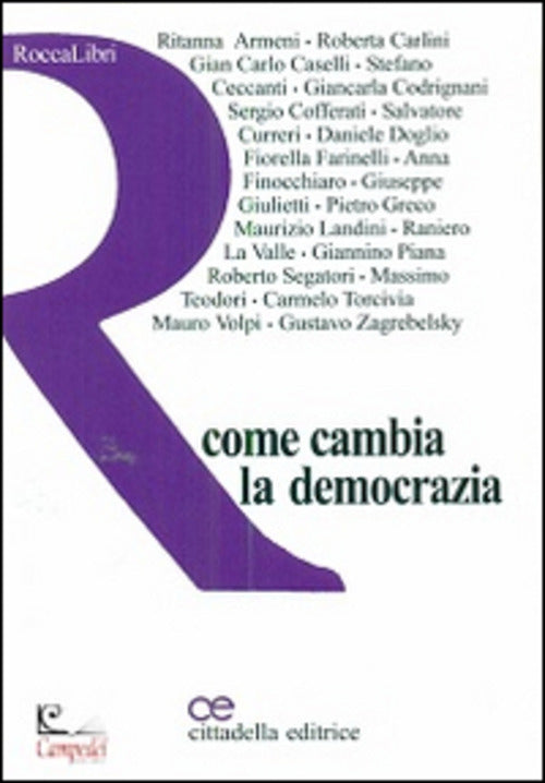Come Cambia La Democrazia Cittadella 2016