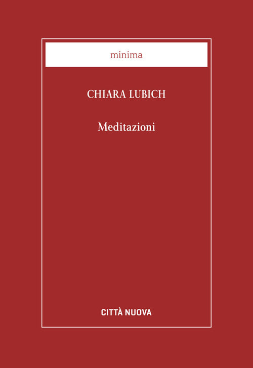 Meditazioni Chiara Lubich Citta Nuova 2020