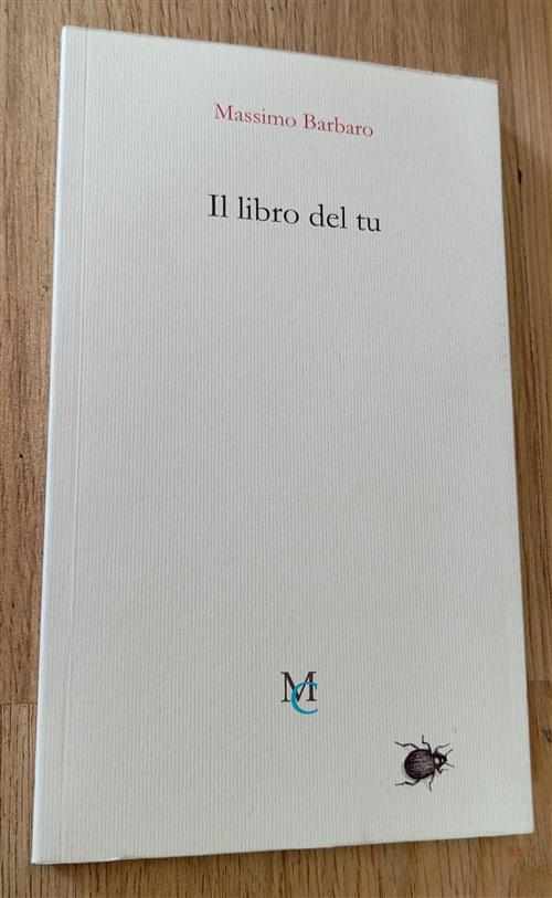 Il Libro Del Tu Massimo Barbaro Mc 2023