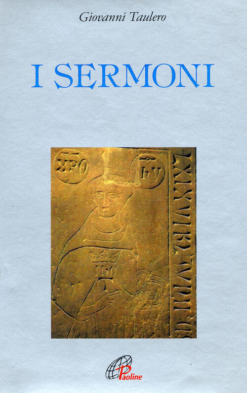 I Sermoni Giovanni Taulero Paoline Editoriale Libri 1997