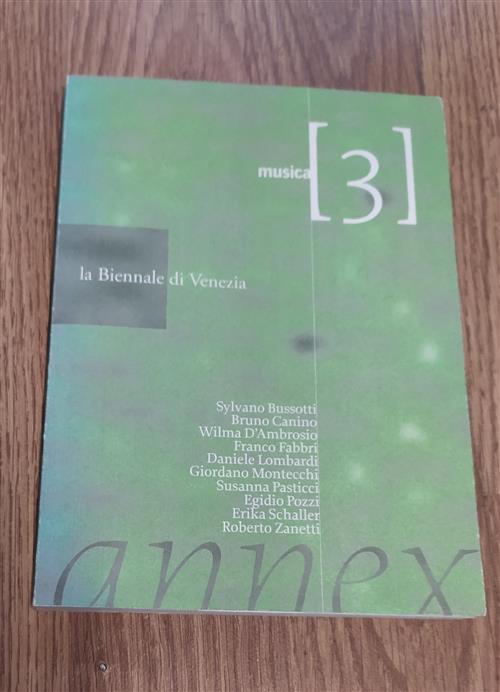 Musica 3 La Biennale Di Venezia