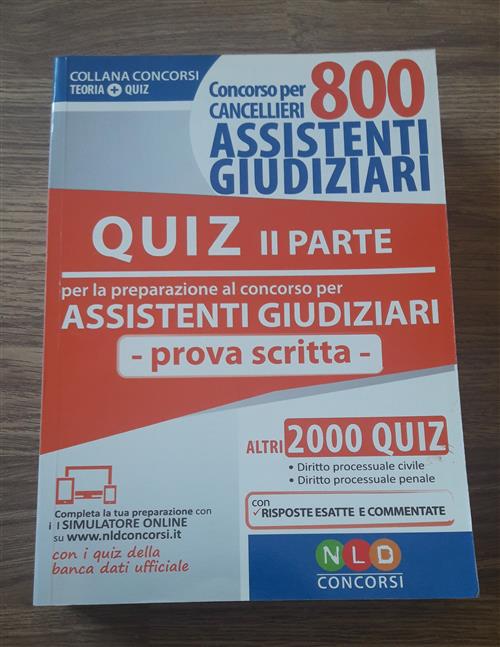 800 Concorso Per Cancellieri Assistenti Giudiziari