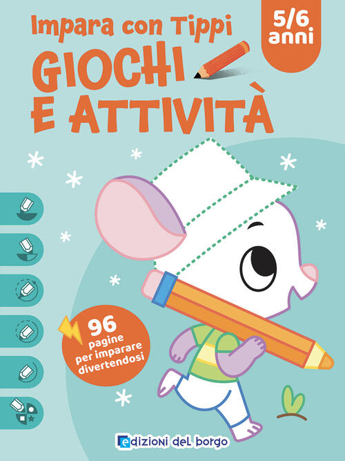 Impara Con Tippi. Giochi E Attivita Edizioni Del Borgo 2024