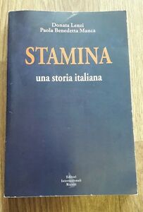 Stamina. Tutta La Verità Lenzi Donata Editori Internazionali Riuniti 2015