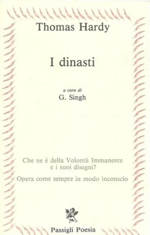 I Dinasti Thomas Hardy Passigli 1989