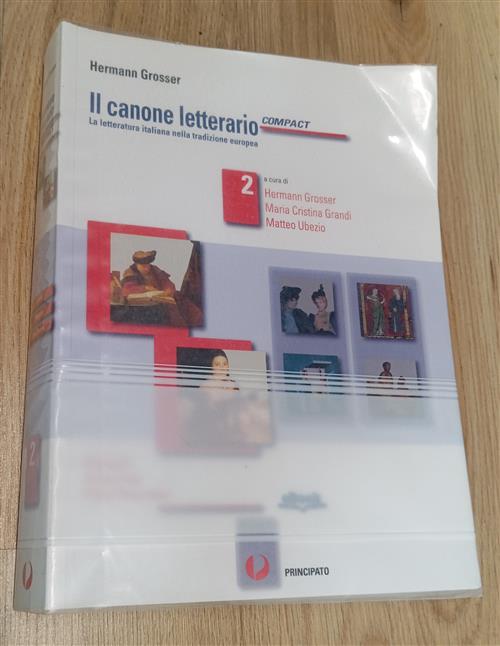 Il Canone Letterario Compactlim. Per Le Scuole Superiori Hermann Grosser Princ
