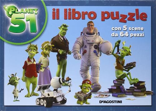 Planet 51. Libro Puzzle De Agostini 2009