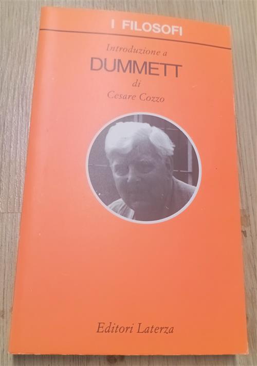Introduzione A Dummett Cesare Cozzo Laterza 2008