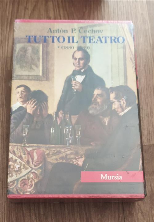 Tutto Il Teatro 1880-1889 Volume Primo Anton P. Cechov Mursia 1985