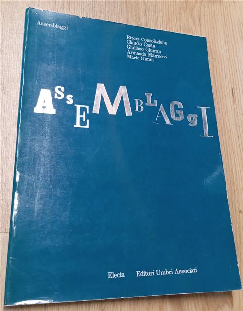 Assemblaggi Ettore Consolazione, Claudio Costa Electa 1988