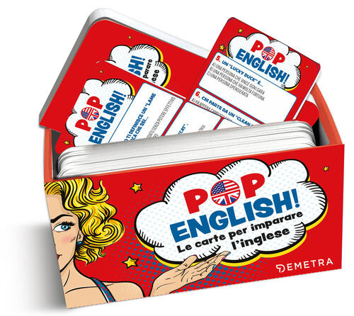 Pop English! Le Carte Per Imparare L'inglese. Con 50 Carte Demetra 2025