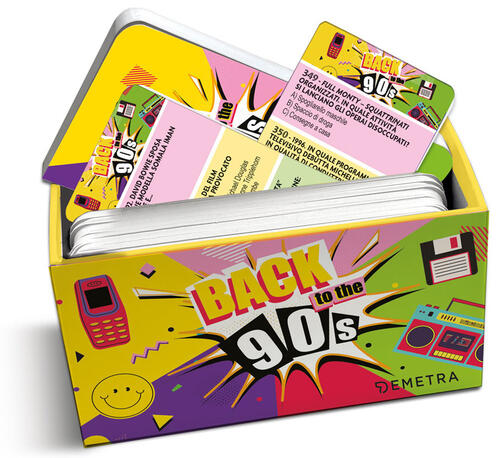 Back To The 90S. Il Grande Quiz Sugli Anni Novanta. Con 50 Carte Rick & Clive