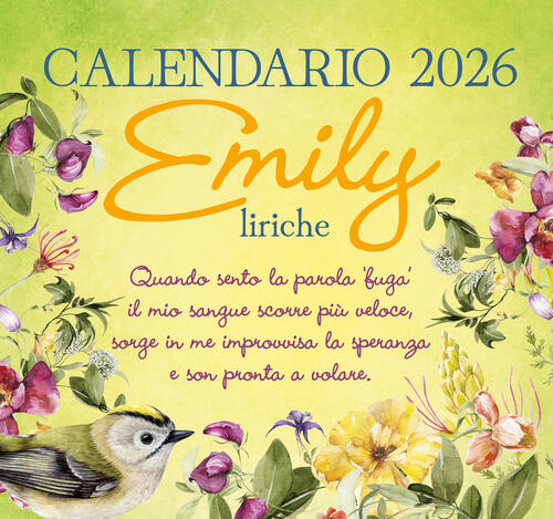 Emily Liriche. Calendario 2026 Demetra 2025