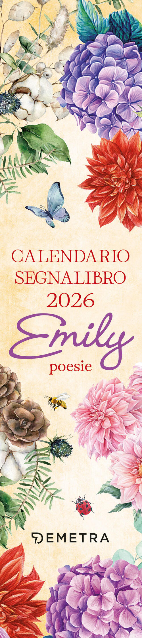 Emily Poesie. Calendario 2026 Demetra 2025