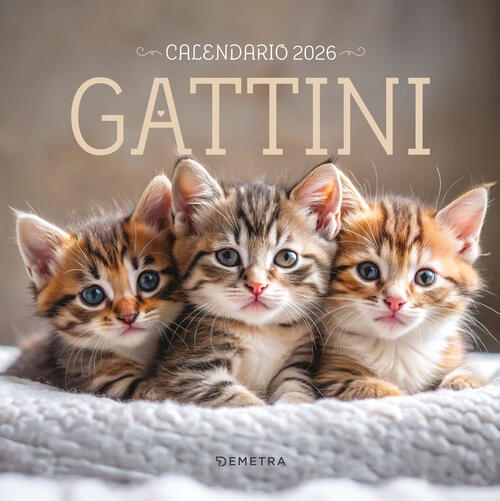 Gattini. Calendario 2026 Demetra 2025