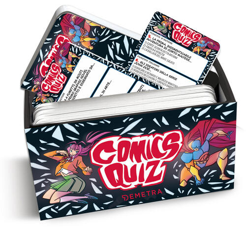 Comics Quiz. Con 50 Carte Marco Nucci Demetra 2025