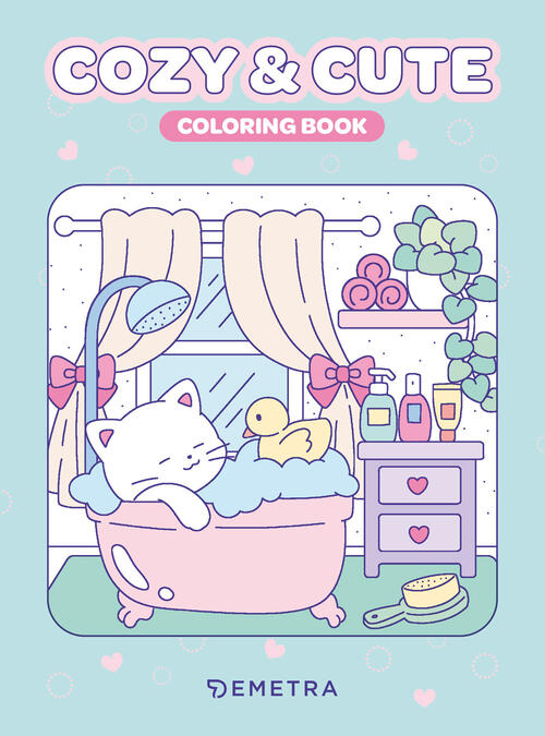 Cozy & Cute. Coloring Book Demetra 2026