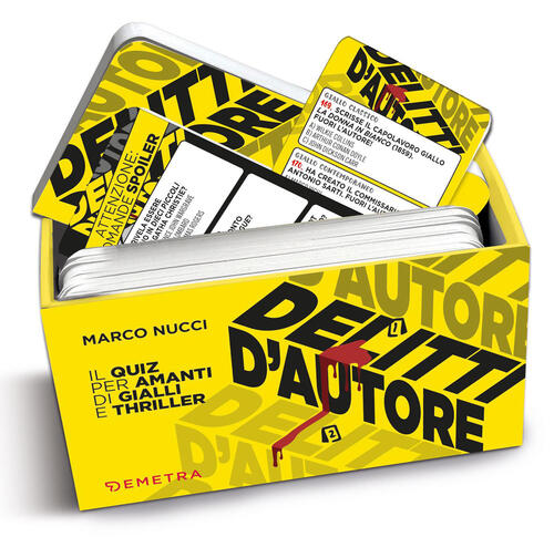 Delitti D'autore. Il Quiz Per Gli Amanti Di Gialli E Thriller. Con Carte Marco