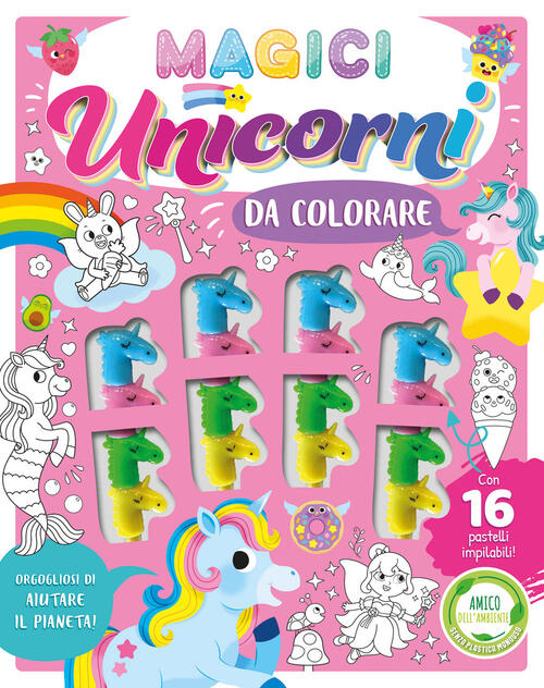 Magici Unicorni Da Colorare. Con 16 Pastelli Impilabili El 2026