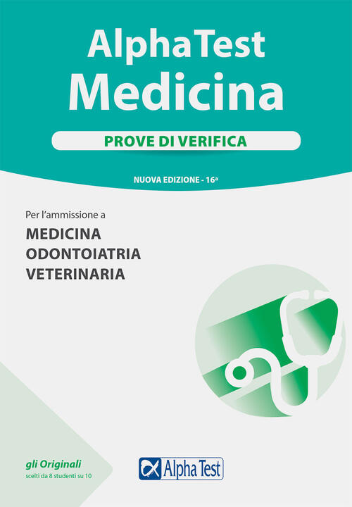 Alpha Test. Medicina. Prove Di Verifica Stefano Bertocchi Alpha Test 2021