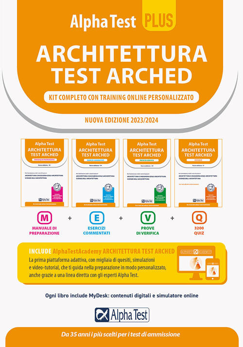 Alpha Test Plus Architettura. Kit Completo Di Preparazione Con Training Online