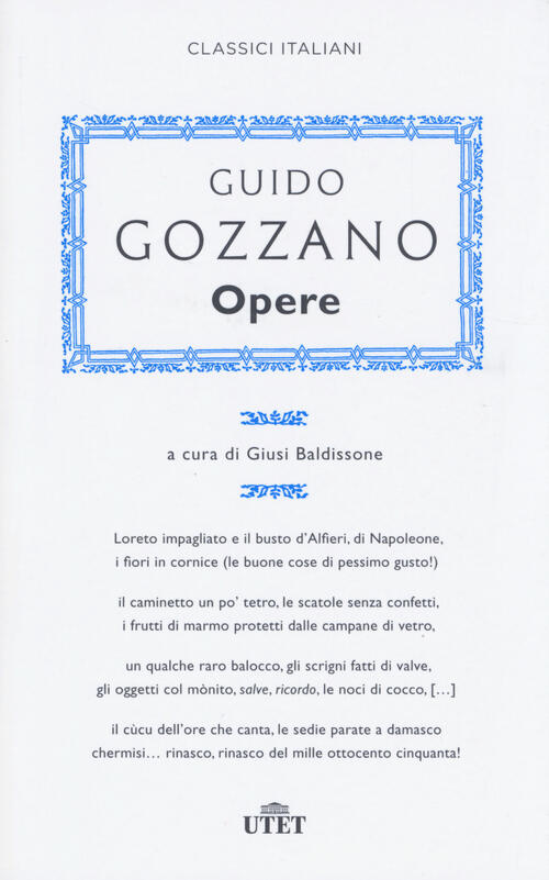 Opere. Con E-Book Guido Gozzano Utet 2014