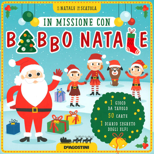 Il Natale In Scatola. In Missione Con Babbo Natale. Con 50 Carte Silvia Lombar