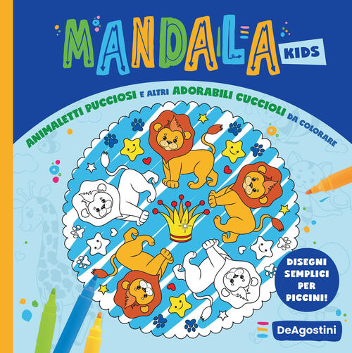 Animaletti Pucciosi E Altri Adorabili Cuccioli Da Colorare. Mandala Kids. Ediz