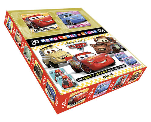 Cars. Memo Leggi E Gioca. Ediz. A Colori. Con 24 Carte Disney Libri 2023