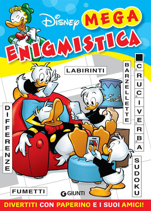 Mega Enigmistica Di Paperino & Co. Disney Libri 2023