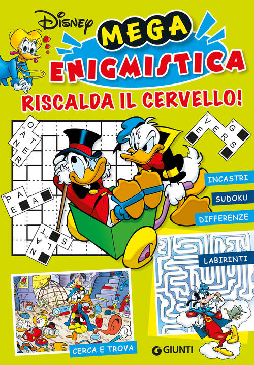 Mega Enigmistica Disney. Riscalda Il Cervello! Ediz. A Colori Disney Libri 202