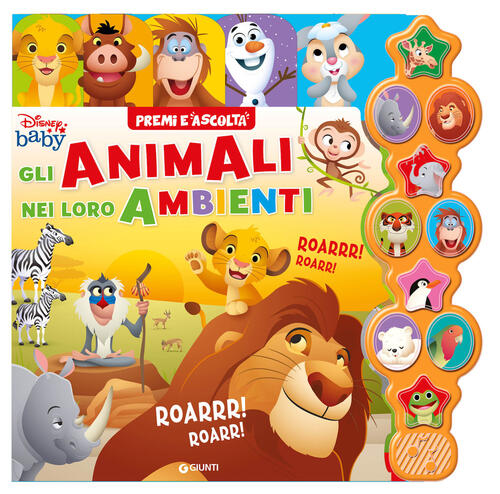 Gli Animali Nei Loro Ambienti. Premi E Ascolta Walt Disney Disney Libri 2024