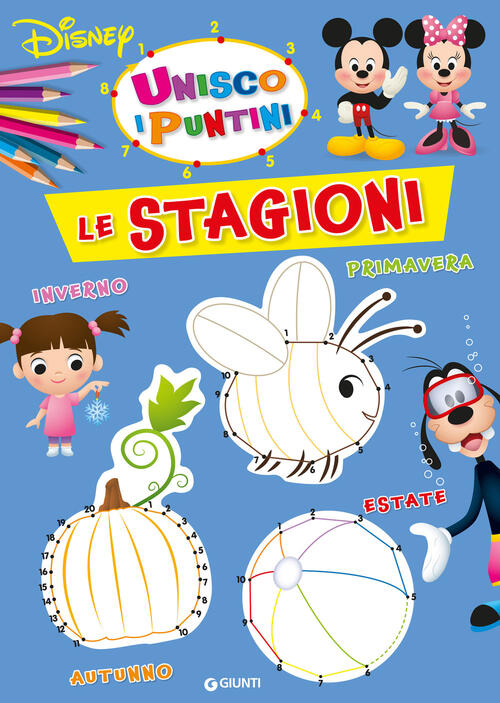 Le Stagioni. Unisco I Puntini Disney Libri 2024