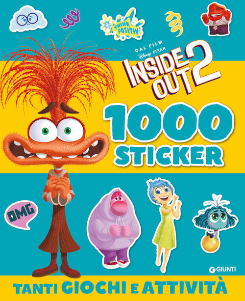 Inside Out 2. 1000 Sticker. Tanti Giochi E Attivita Disney Libri 2024