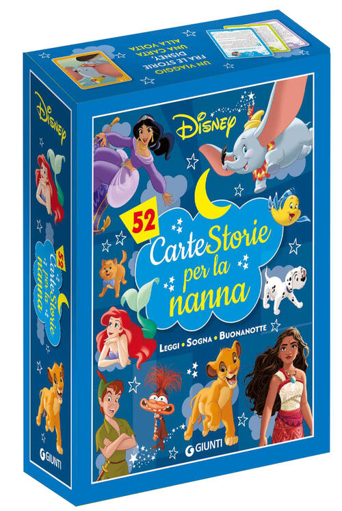 Cartestorie Per La Nanna. Leggi, Sogna, Buonanotte. Con 52 Carte Disney Libri