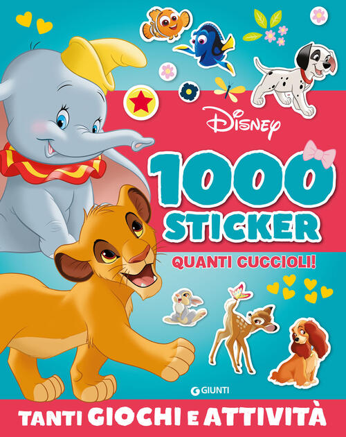 Quanti Cuccioli! 1000 Sticker Disney. Tanti Giochi E Attivita Disney Libri 202