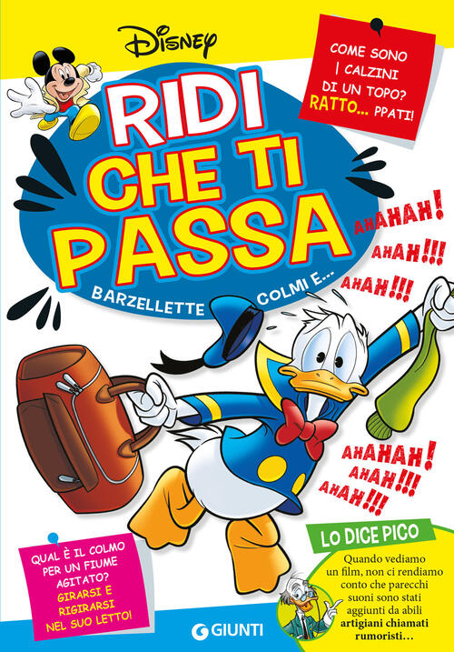 Ridi Che Ti Passa Disney. Barzellette, Colmi E... Disney Libri 2024