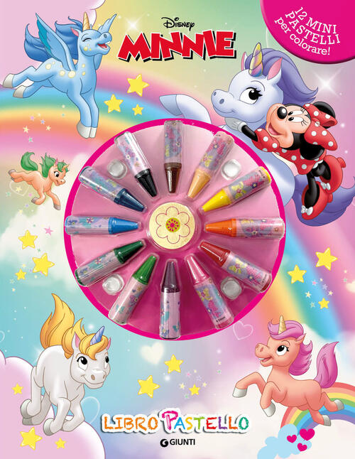 Minnie Unicorni. Libro Pastello. Con 12 Mini Pastelli Disney Libri 2025