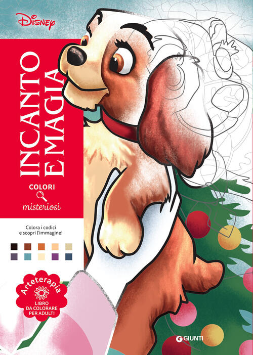 Incanto E Magia. Disney. Colori Misteriosi. Arteterapia. Libro Da Colorare Per