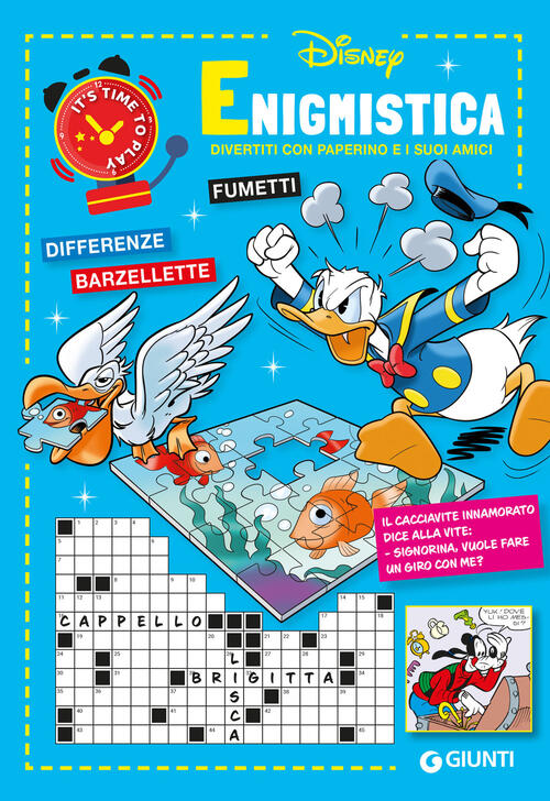 Enigmistica Disney. Divertiti Con Paperino E I Suoi Amici Disney Libri 2026