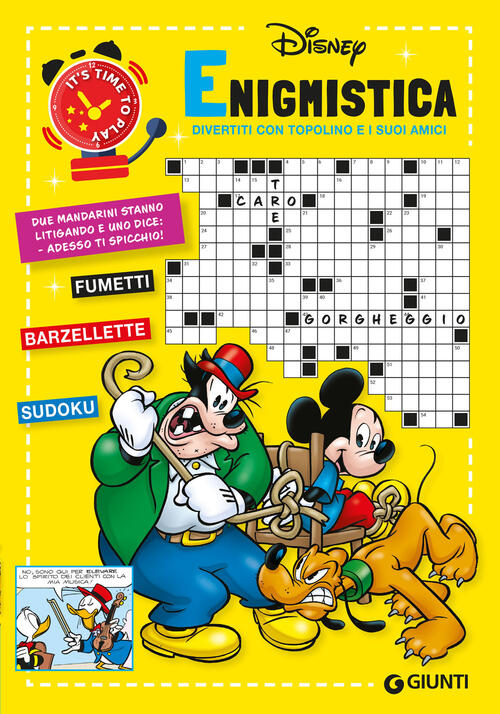 Enigmistica Disney. Divertiti Con Topolino E I Suoi Amici Disney Libri 2026