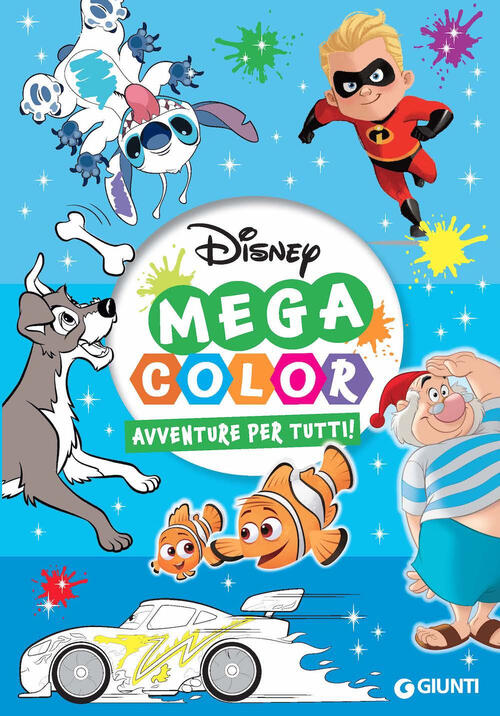 Avventure Per Tutti! Mega Color Disney Libri 2025
