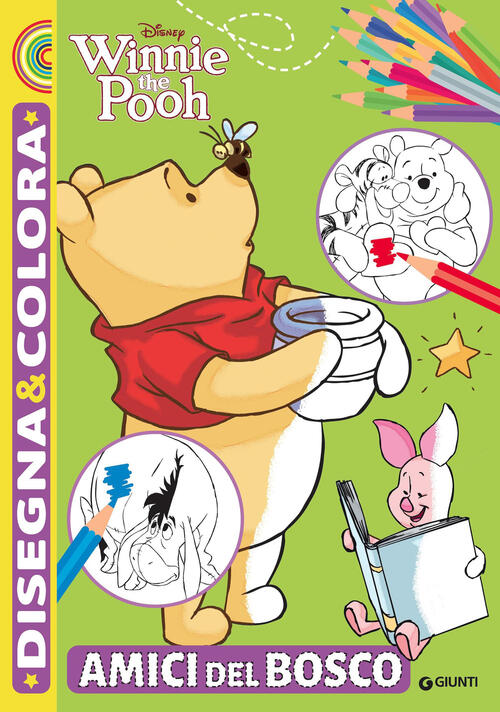 Amici Del Bosco. Winnie The Pooh. Disegna & Colora Disney Libri 2026