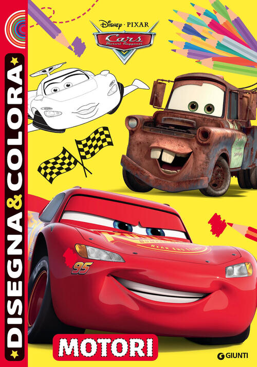 Motori. Cars. Disegna & Colora Disney Libri 2026
