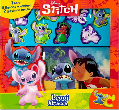 Stitch. Leggi E Attacca. Con 8 Figurine A Ventosa. Con Tabellone Disney Libri