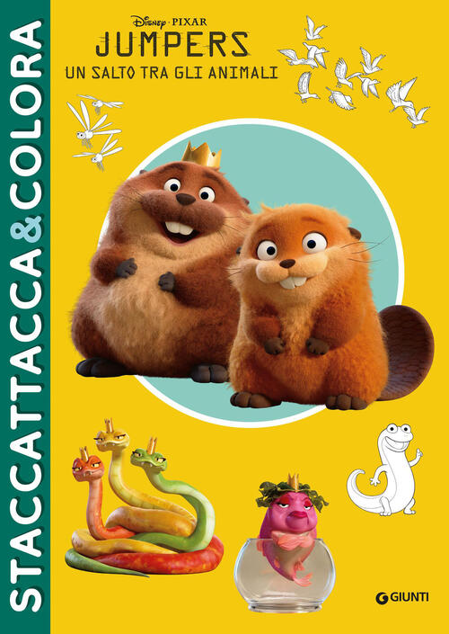 Jumpers. Un Salto Tra Gli Animali. Staccattacca & Colora. Con Adesivi Disney L