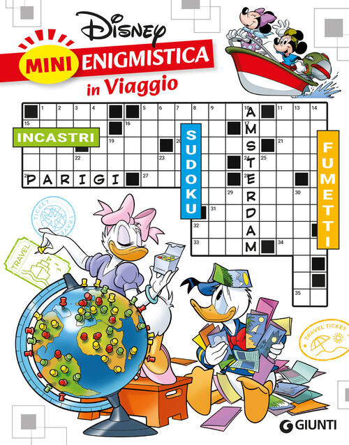 Mini Enigmistica Disney In Viaggio. Incastri. Sudoku. Fumetti Disney Libri 202