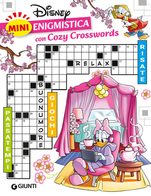Mini Enigmistica Disney Con Cozy Crosswords. Passatempi. Giochi. Risate Disney